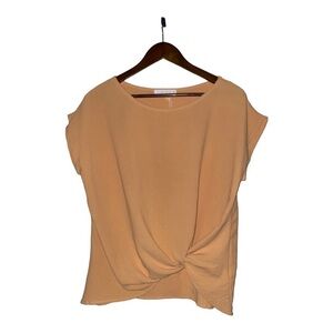 Six Fifty Do The Twist Blouse Medium Career Business Office Work NWT Lightweight
